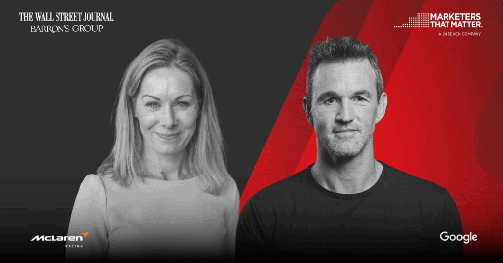 Louise McEwen of McLaren Racing and Nick Drake of Google on Culture of Innovation