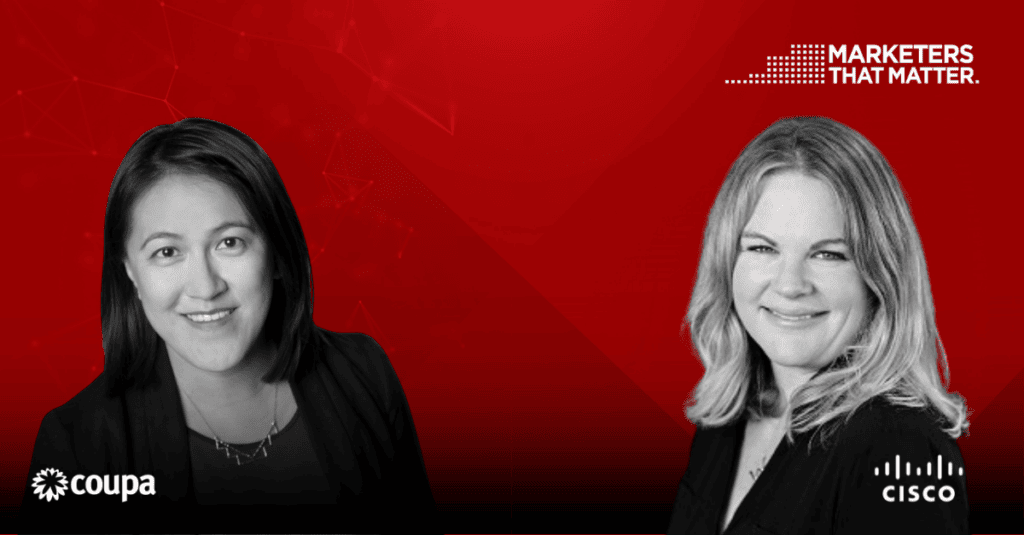 Denise Jack, VP of ABM & Field Marketing at Coupa Software and Jenny Hooks, Leader of Americas Field Marketing at Cisco discuss Account-Based Marketing 