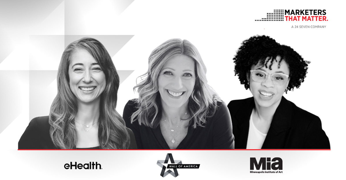 Banner graphic depicting the three event speakers